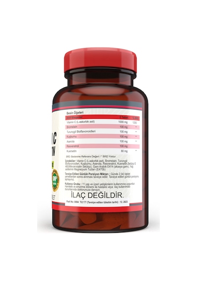 Collagen Hyaluronic Acid 300 Tablet Vitamin C 120 Tablet