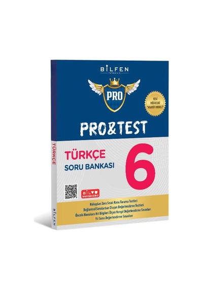 Bilfen 6. Sınıf Pro Pro-test Türkçe Soru Bankası 2025