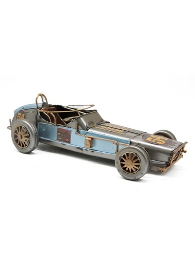 Dekoratif Metal Yarış Arabası C1608 Model