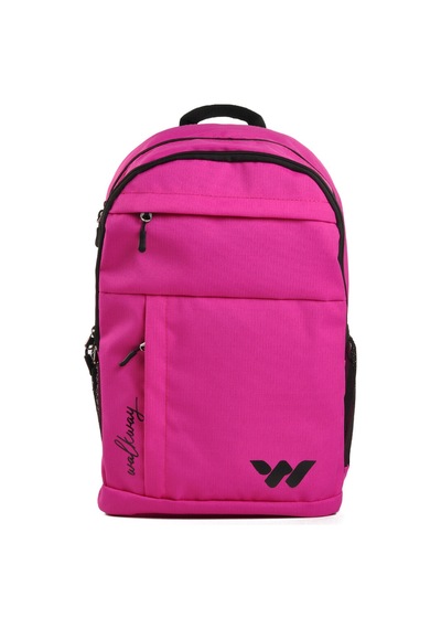 Pembe Unisex Okul Çantası Combat Sırt Çantası Pembe