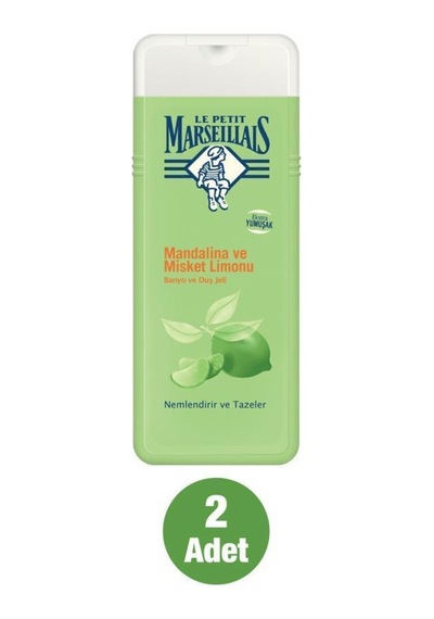 Le Petit Marseillais Duş Jeli Mandalina Limon 400 ML x2