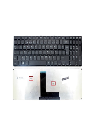 Toshiba 9z.nbpsc.00t Notebook Klavyesi - Siyah-tr- Çerçeveli Tip 76154240