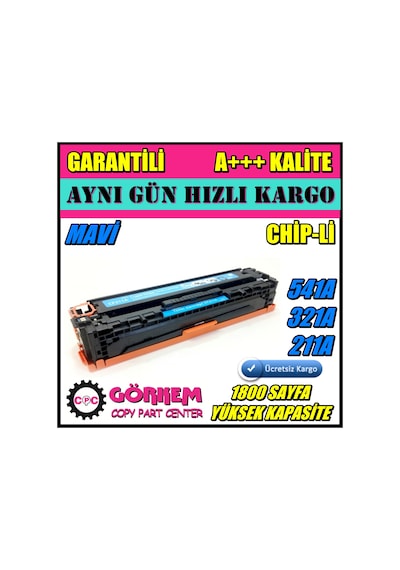 Hp Cf211A Uyumlu Toner Mavi