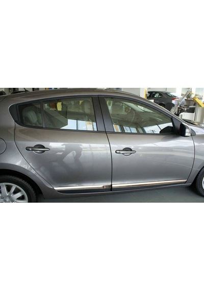 Renault Fluence Krom Yan Kapı Çıtası 4 Parça 2010 ve Sonrası