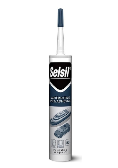 Selsil Pu Mastik Beyaz 280 Ml. 25 Adet