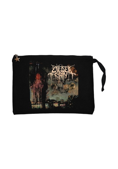 Chelsea Grin Suffer in Hell Siyah Astarlı Cüzdan / El Çantası Siyah