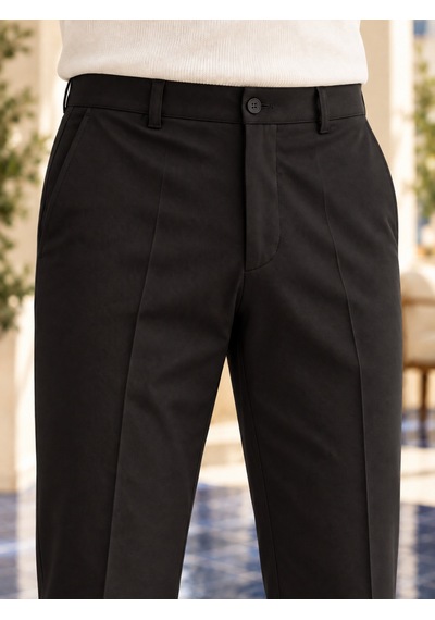 Danger Erkek Comfort Fit Dokulu Chino Pantolon Siyah 0173dngr