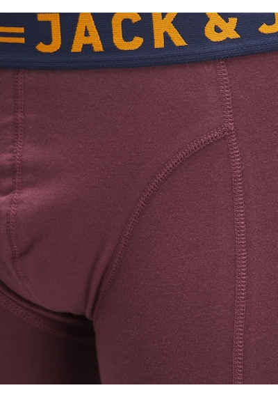Jack & Jones Jack Jones Erkek Karışık Renkli 3'Lü Boxer 12113943 Çok Renkli