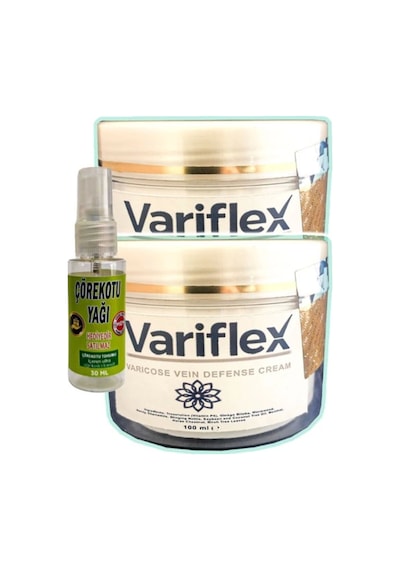 Variflex Bacak Bakımı Kremi 100 Ml X 2 Adet + Çörek Otu Yağı 30 Ml