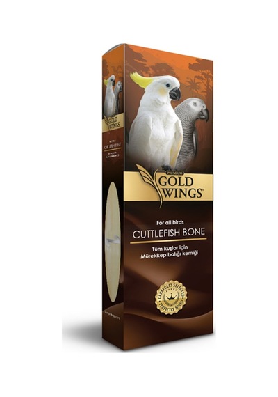 Gold Wings Premium Mürekkep Balık Kemiği Büyük Kalamar