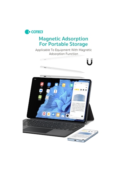 Ip-020 P8 Universal Kapasitif Dokunmatik Stylus Kalem - İos, Android Ve Windows İçin İpad, Tablet Ve Telefon Çizim Ve Not Alma Kalemi