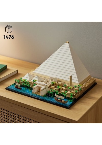 Keops Piramidi Yapım Seti - Yetişkinler İçin Şık Dekoratif Model