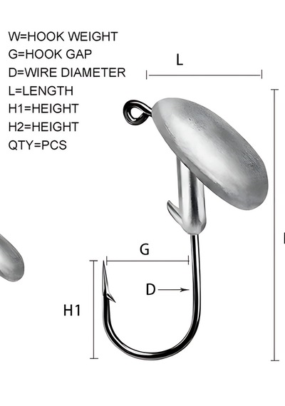 Hokkaido 7 Gram 5 Adet Jig Head
