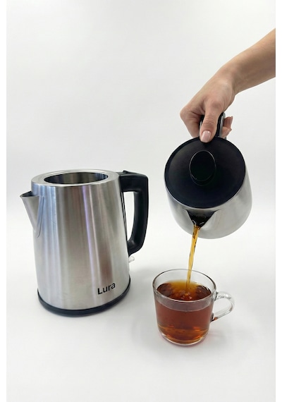 Lura 1736 1.7 L Çay Makinesi Ve Çelik Kettle