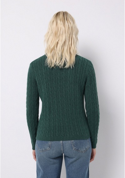 Colin's Colins Regular Fit Yarım Balıkçı Yaka Düz Kadın Yeşil Kazak Cl1076619 Q1.v1 Gre Koyu Yeşil Colin's Colins Regular Fit Yarım Balıkçı Yaka Düz Kadın Yeşil Kazak Cl1076619 Q1.v1 Gre Koyu Yeşil