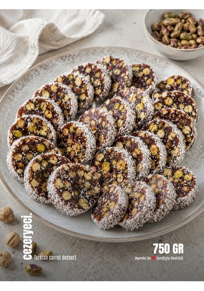 Cezeryeci Bol Antep Fıstıklı Cezerye 500 G