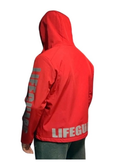 Lıfeguard Softshell Kapşonlu Mont Kırmızı