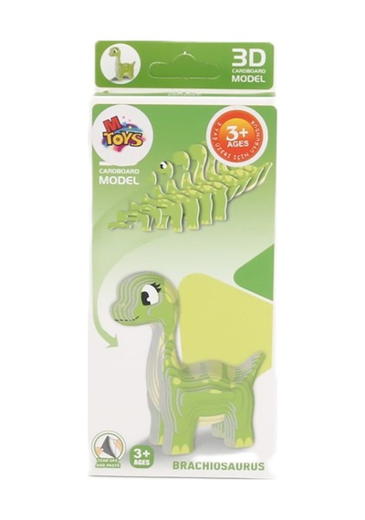 M Toys 3d Yapboz - 5 Adet Tarı