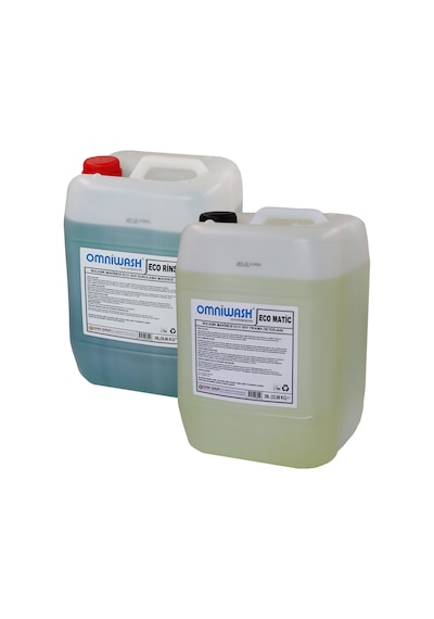 Omniwash Bulaşık Makinesi Eco Rinse Parlatıcısı + Eco Matic Deterjanı 2 x 20 L