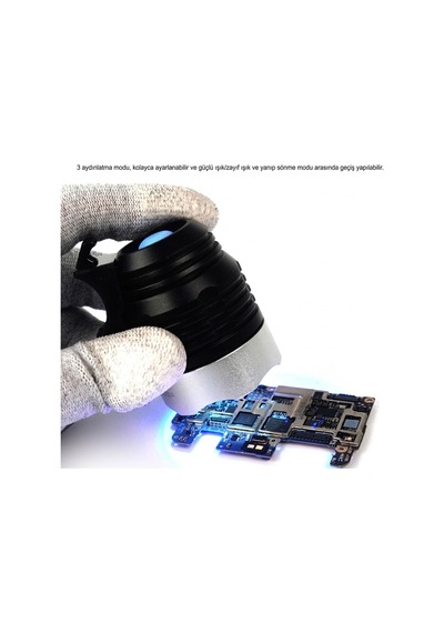 Rl-014 Ayarlanabilir 3 Modlu Uv Kürleme Lambası - Anakart Ve Ekran Tamir Işığı Renkli