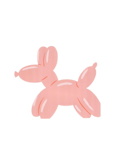 Meri Meri - Balon Köpek Desenli Peçete - 16 Adet
