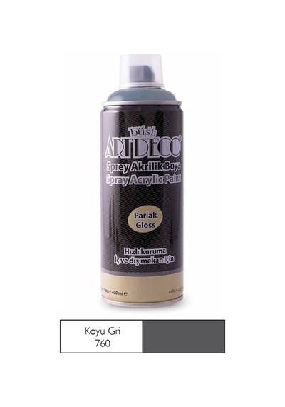 Artdeco Sprey Akrilik Boya 400 Ml K.Gri 760 N11.4632