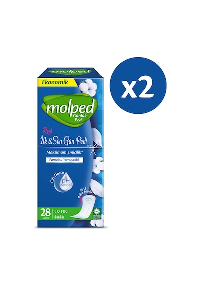 Molped İlk & Son Günlük Pedi Uzun 56 Adet