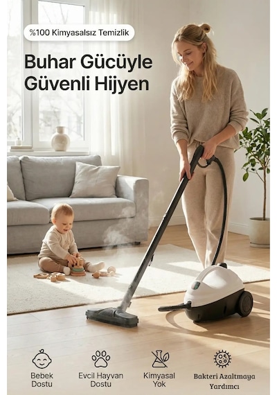 Vexgen 4berry Steamclean Buharlı Temizlik Makinesi