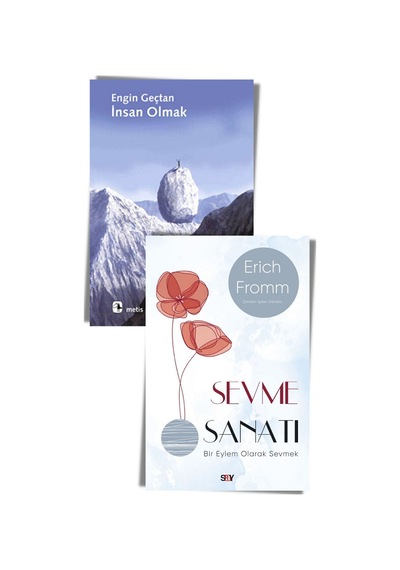 İnsan Olmak Ve Sevme Sanatı Seti 2 Kitap İnsan Olmak, Sevme Sanatı, Metis, Say, Erich Fromm