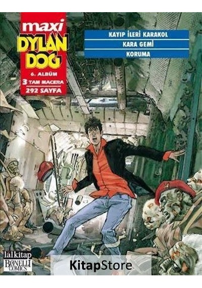 Dylan Dog Maxi 6. Albüm - Kayıp İleri Karakol - Giovanni Gualdoni - Lal