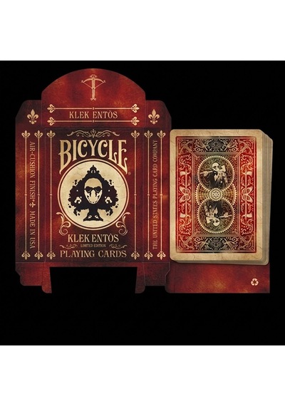 Bicycle Klek Entos Red Marked Limited Edition Oyun İskambil Kartı