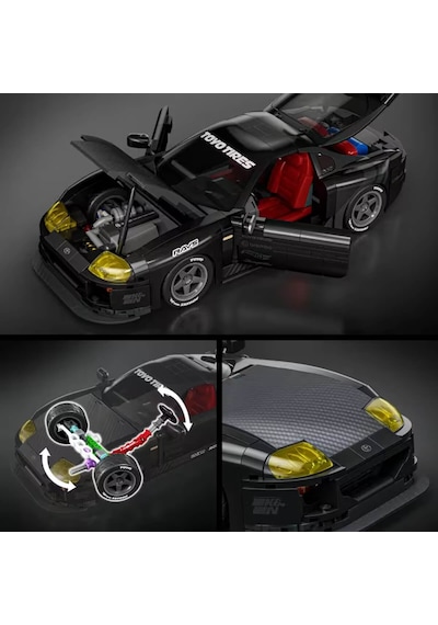 Hot Wheels Elite Serisi 94 Toyota Supra Mkiv Araba Yapım Seti Jkg
