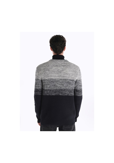 Colin's Colins Regular Fit Bisiklet Yaka Triko Lacivert Erkek Kazak Cl1066045 Lacivert