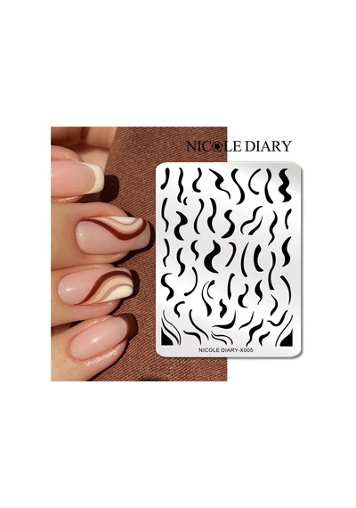 Nicole Diary Metal Stampa Tabakası X005 56252