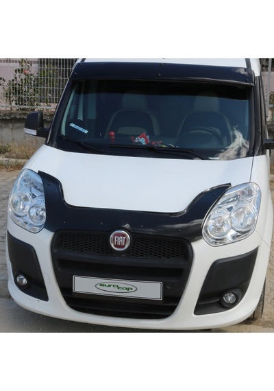 Eurocap Fiat Doblo Ön Kaput Koruma Rüzgarlık 3Mm Abs 2010-2015
