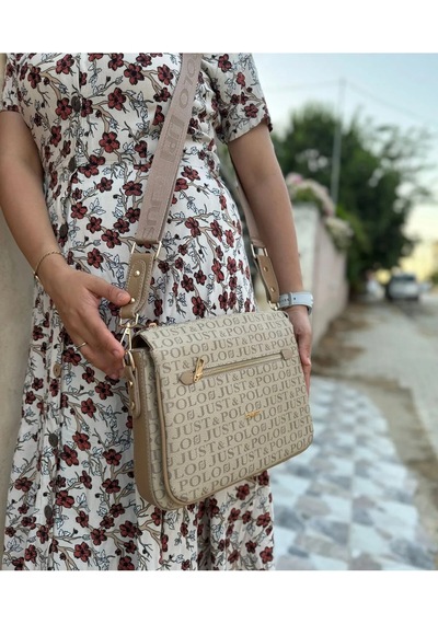 Just Polo Kadın Yeni Sezon El Ve Omuz Çantası 440113mh Vizon Yeni