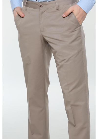 Classics Men Hakamen Erkek Regular Fit Keten Pantolon 7338 Krem