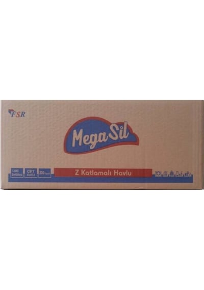 Megasil Z Katlama Katlı Kat Kağıt Havlu 200*12'Li