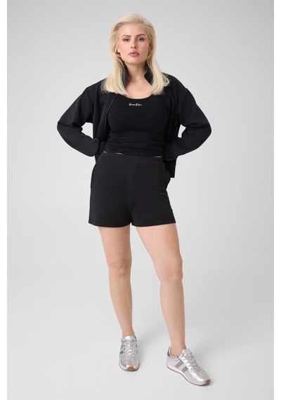 Guess Olympe Scuba Kadın Sweatshirt V6yq17k4313 Siyah