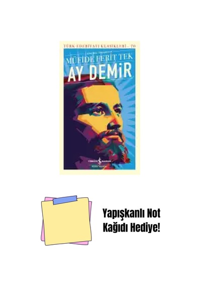 Ay Demir Sert Kapak + Yapışkanlı Not Kağıdı
