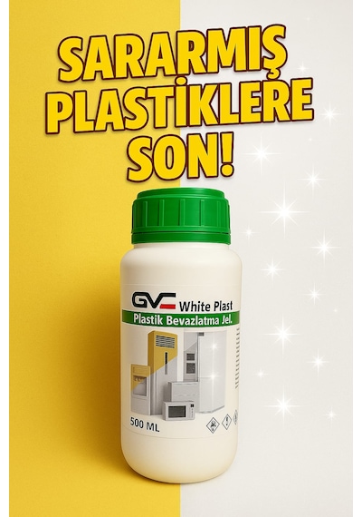 Plastik Beyazlatıcı Jel - Sararmış Plastiklere Son Plastik Beyazlatıcı Jel - Sararmış Plastiklere Son