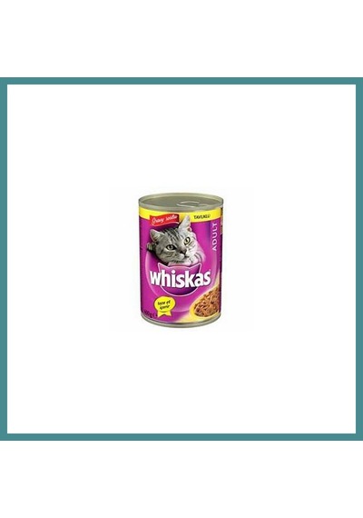 Whiskas Gravy Soslu Tavuklu Yetişkin Kedi Konservesi 24 Adet 400 Gr Mac