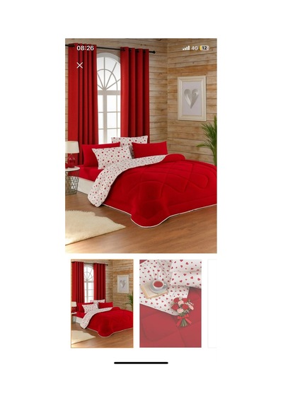 Welsoft Çift Kişilik Yorgan 195x215 Cm Çift Taraflı Ultra Yumuşak Silikon Dolgulu Bordo Bordo