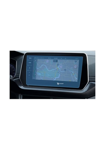Volkswagen T-cross Uyumlu 9.2 İnç Multimedya Araç Ekran Koruyucu Nano 9h Kırılmaz Şeffaf