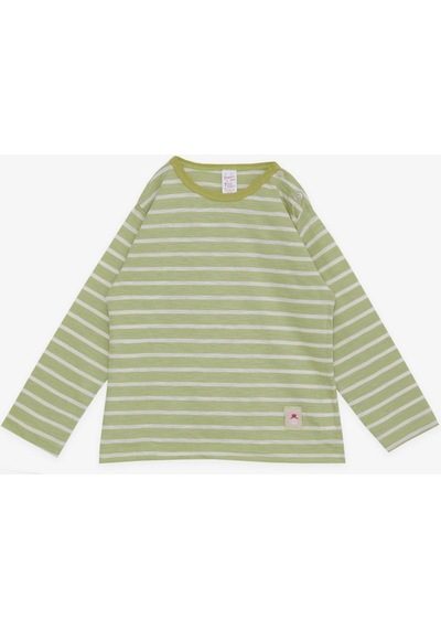 Breeze Kız Bebek Uzun Kollu Tişört Çizgili Patlı Ayıcık Baskılı 9 Ay-3 Yaş, Fıstık Yeşili-fıstık Yeşili Fıstık Yeşili Breeze Kız Bebek Uzun Kollu Tişört Çizgili Patlı Ayıcık Baskılı 9 Ay-3 Yaş, Fıstık Yeşili-fıstık Yeşili Fıstık Yeşili