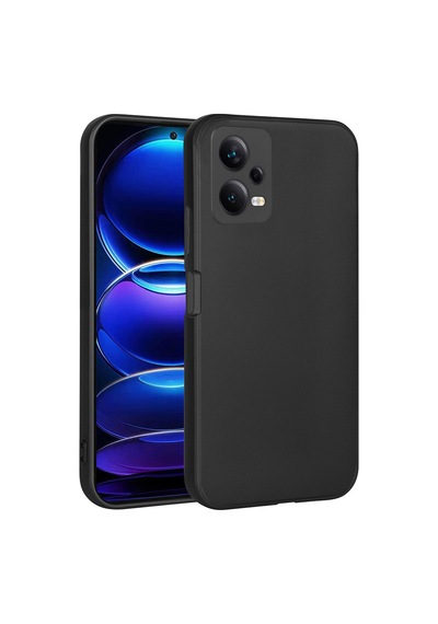Zore Redmi Note 12 5g Kılıf Ogaa Premier Silikon Kapak - Siyah
