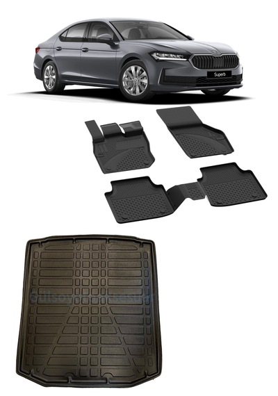 Skoda Süperb Havuzlu Paspas Ve Bagaj Havuzu 2024 Yeni Superb