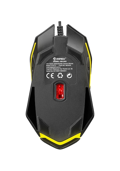 Everest SM-G62 Kablolu Aydınlatmalı Oyuncu Mouse