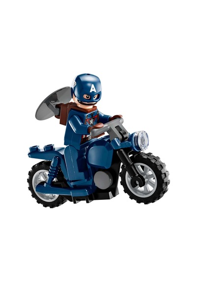 Marvel - 291 Captain America Ve Motoru Orijinal Minifigürler