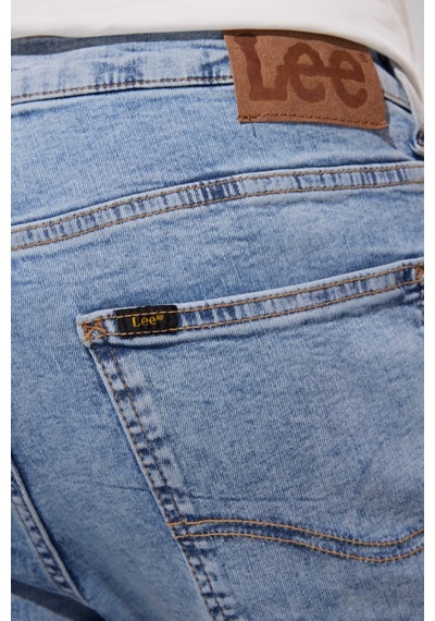 Lee Luke Slim Fit Dar Kesim Normal Bel Açık Mavi Esnek Jean Kot Pantolon L719PXC11 Mavi